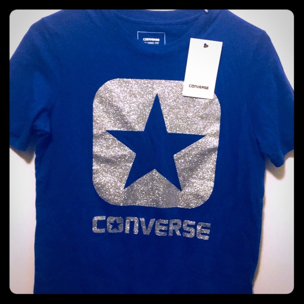 Sparkly Converse Shirt